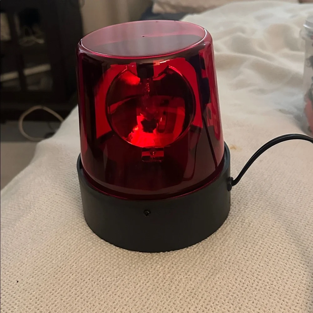 Rotating Police Party Light - Red